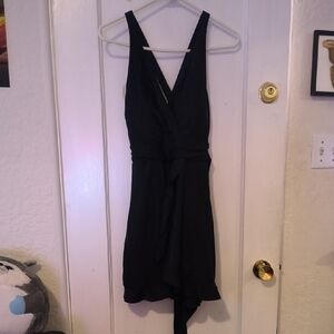 NWT BloomChic | Black V-Neck Mini Dress